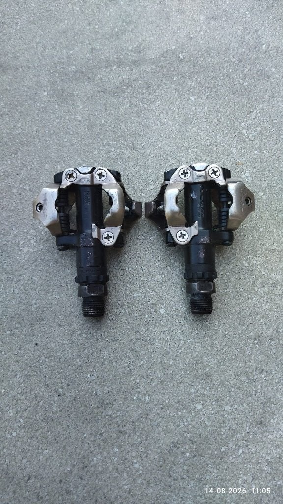 Shimano SPD PD-M520 pedalen, Fietsen en Brommers, Ophalen of Verzenden, Zo goed als nieuw