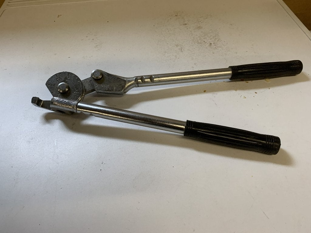 plooitang 3/8", Ophalen, Gebruikt
