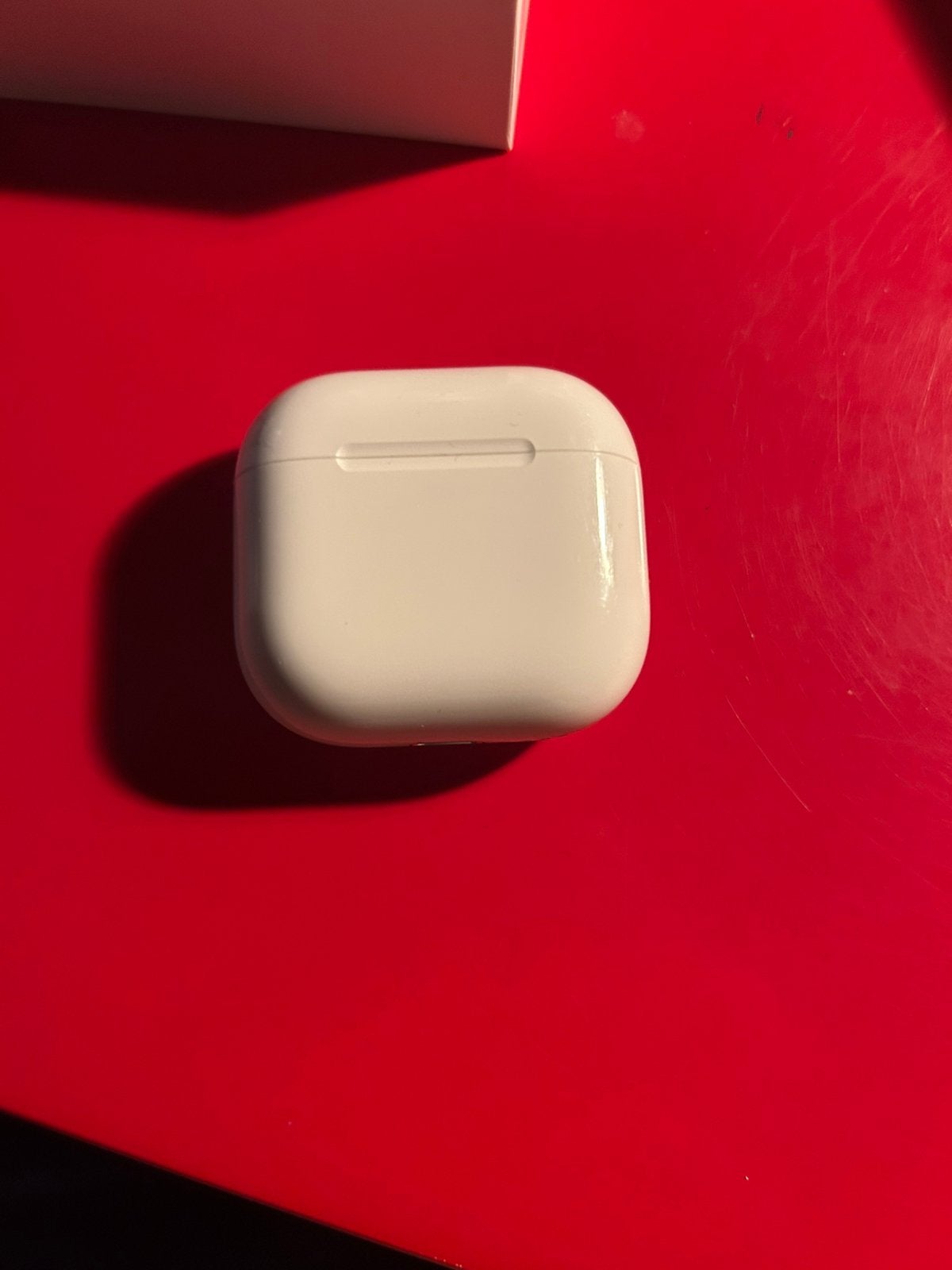 Apple Airpods 4 ANC draadloze oplaadcase: Zonder oortjes!!, Ophalen, Zo goed als nieuw, Apple