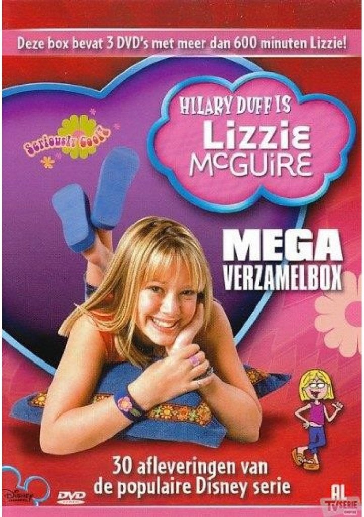 Lizzie McGuire Mega Verzamelbox - 3 dvd box, Ophalen of Verzenden, Verzamelbox