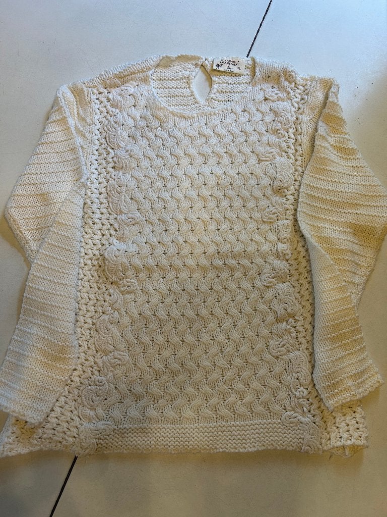 Witte winter TRUI - merk ZARA - maat 152 - meisje, Ophalen of Verzenden, Zara Girls, Meisje, Trui of Vest