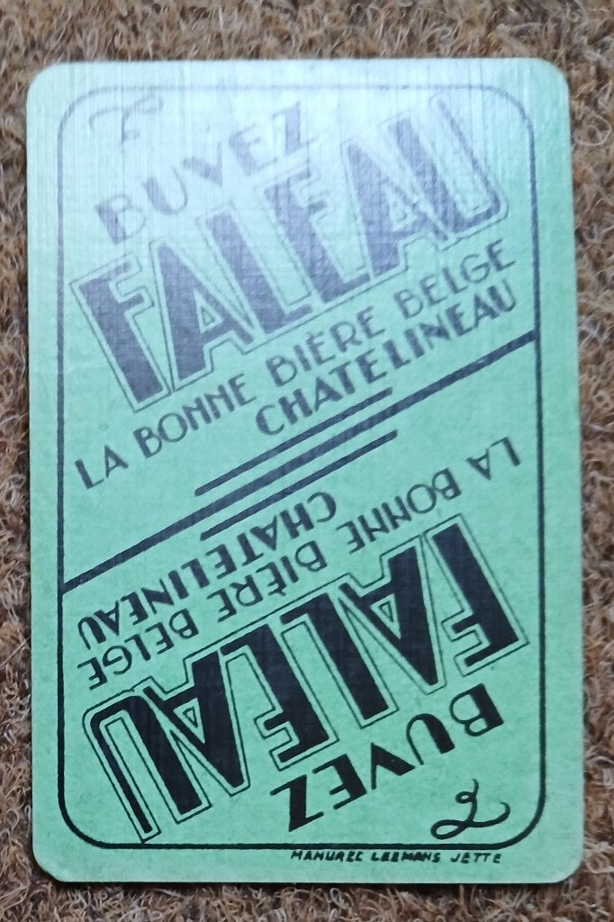 Carte à jouer Brewery, 9, Envoi