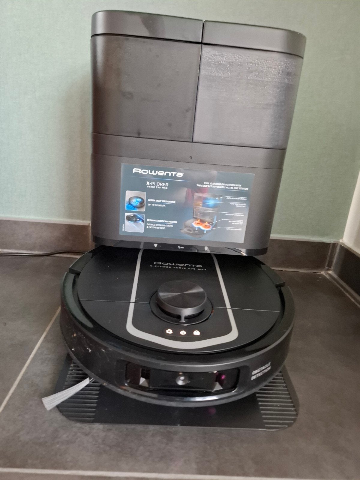 Robotstofzuiger Rowenta Xplorer 575 max, Elektronische apparatuur, Stofzuigers, Ophalen, Robotstofzuiger, Rowenta