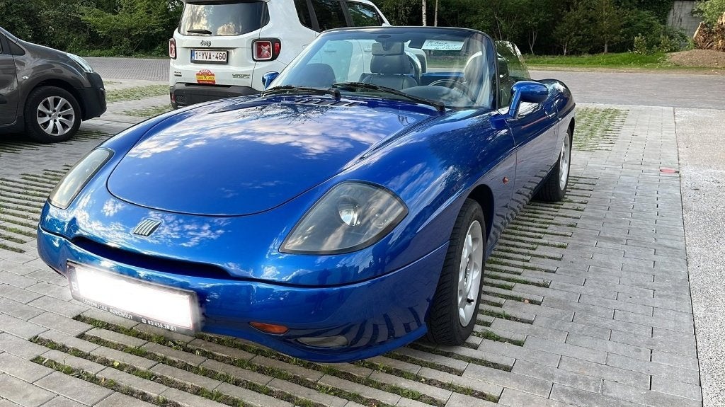 Fiat Barchetta 1997 blauw LPG, Autos, Cuir, Achat, 131 kW, Noir