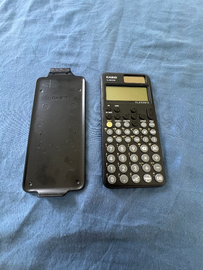 Casio rekenmachine fx-911CW, Ophalen of Verzenden, Zo goed als nieuw