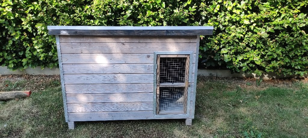 Hok voor kippen, honden,..., Dieren en Toebehoren, Ophalen, Zo goed als nieuw, Hout