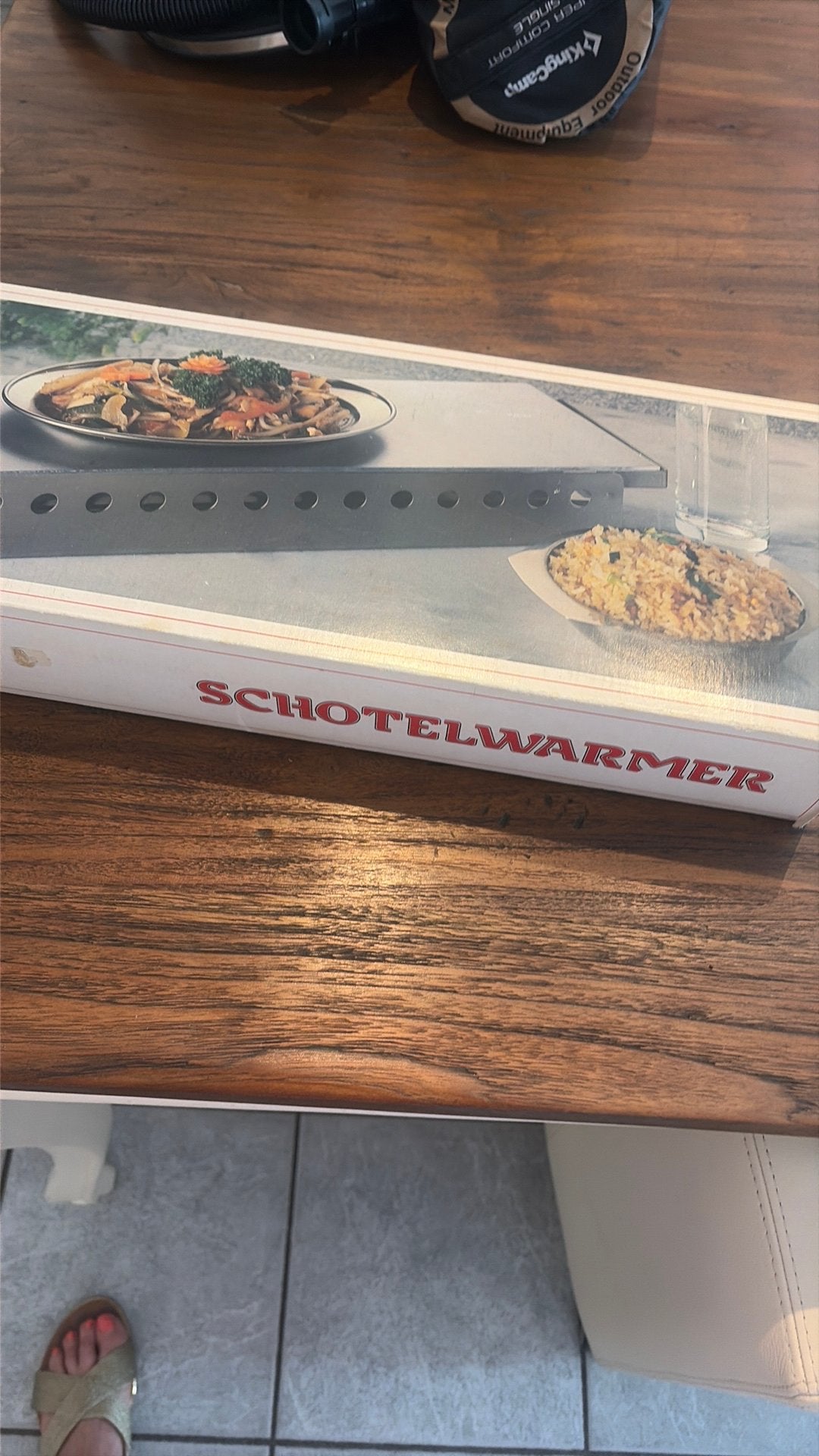 Schotelverwarmer, Ophalen, Zo goed als nieuw