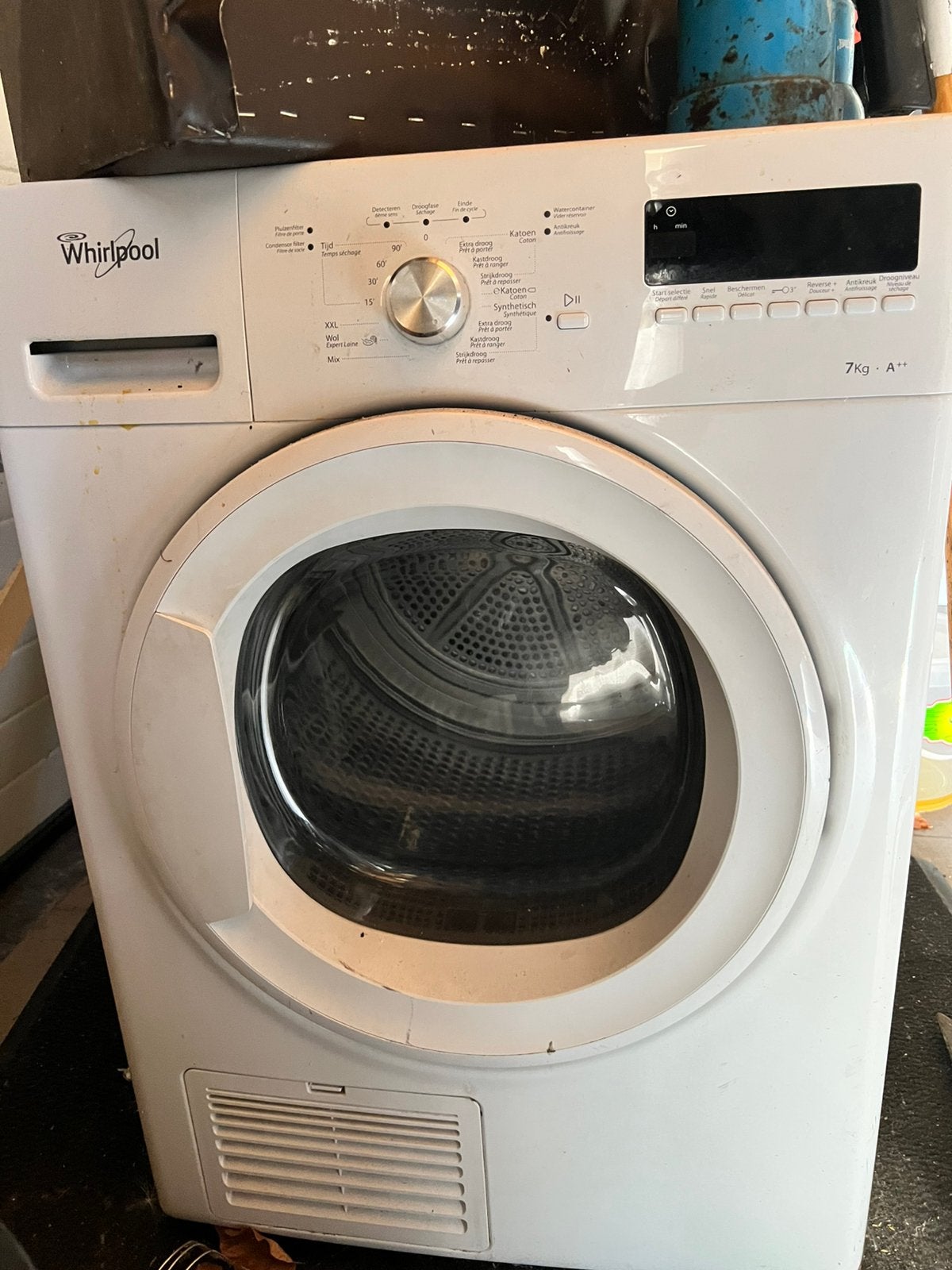 Séchoir Whirlpool défectueux, Enlèvement, Ne fonctionne pas