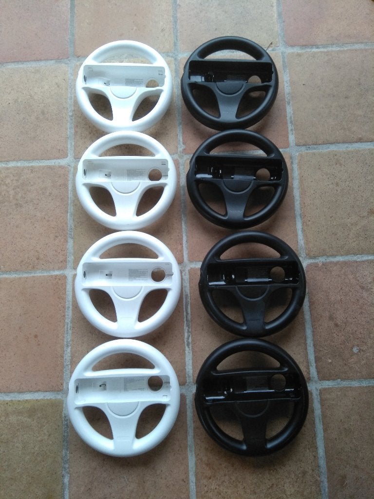 toebehoren nintendo wii  stuurtjes, Gebruikt, Ophalen of Verzenden, Stuurtje of Sportattribuut, Draadloos