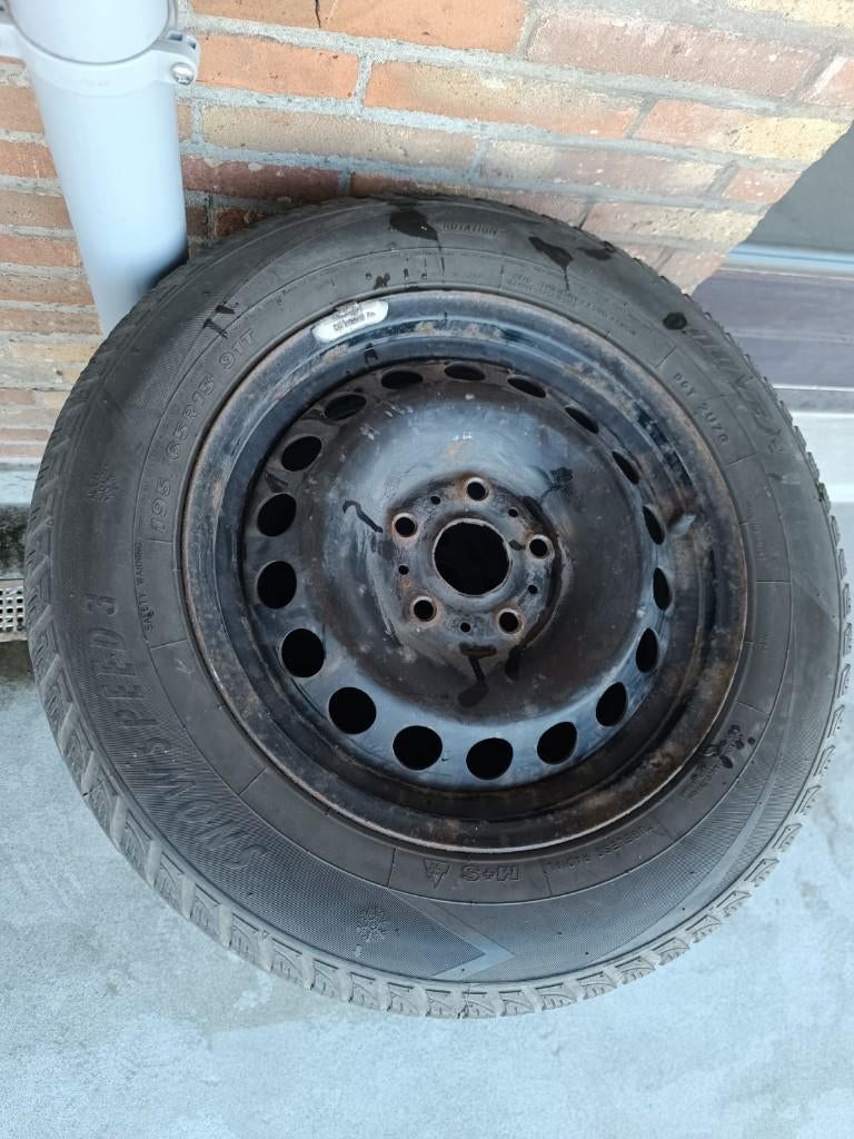 15 inch wiel om te doneren, Ophalen, Gebruikt, 15 inch, Velg(en)