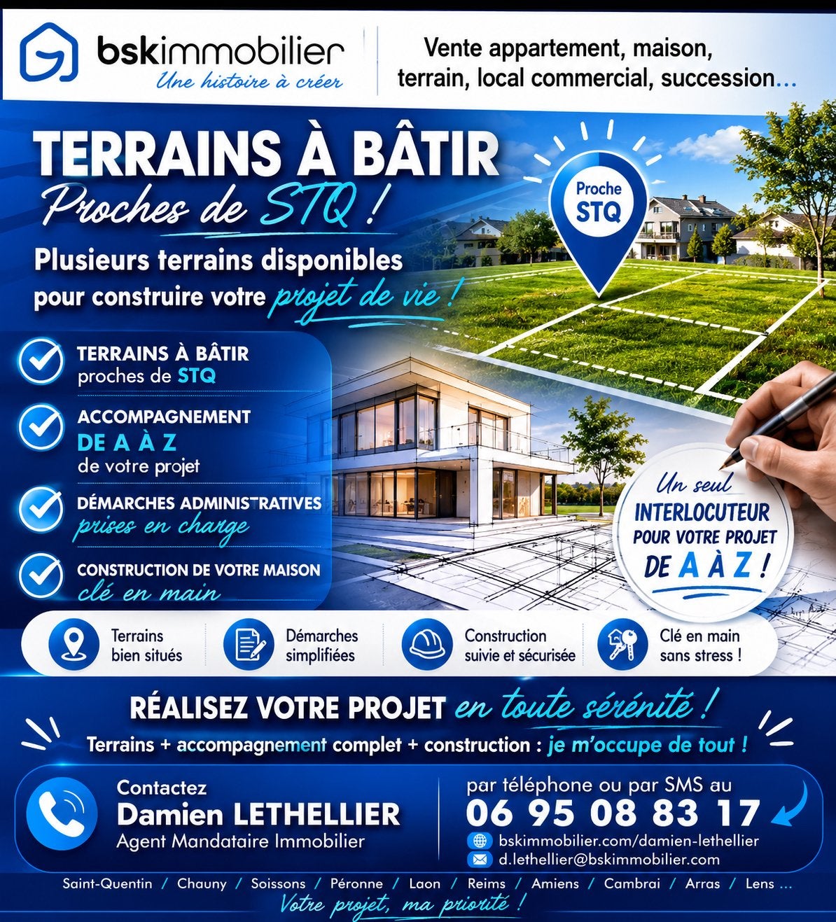 Terrain a batir en France, Immo, Terrains & Terrains à bâtir, 1500 m² ou plus