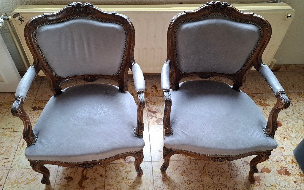 2 Fauteuils, Enlèvement, Utilisé, Bois