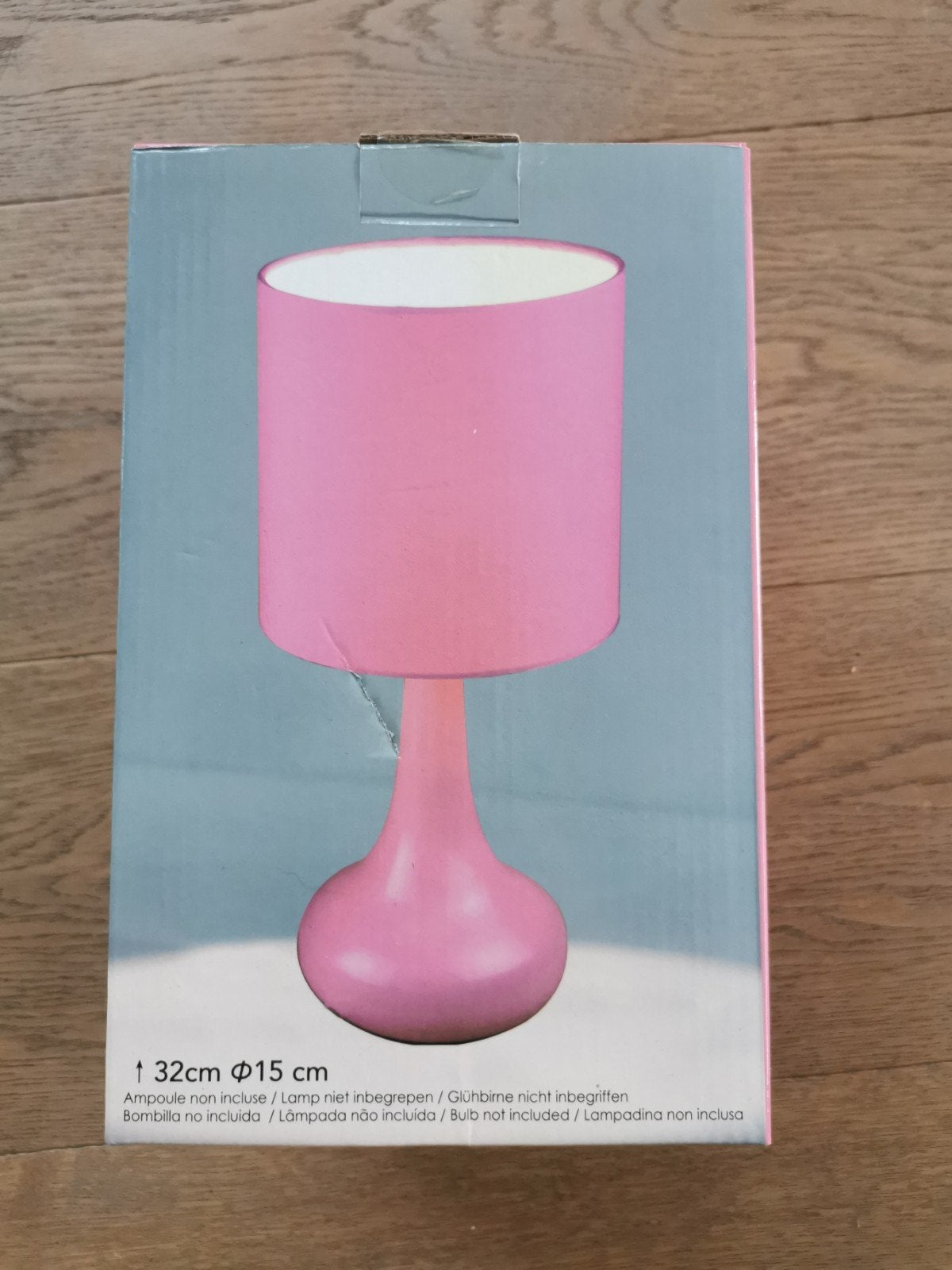 Nachtlampje roze nieuw 5€, Roze, Ophalen of Verzenden, Nieuw, Nachtlamp