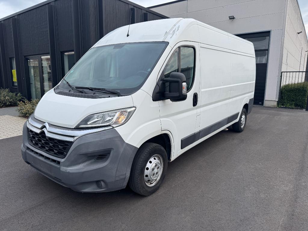 Jumper 2014 L3H2 airco trekhaak , roze formulier, Auto's, Bestelwagens en Lichte vracht, Voorwielaandrijving, Euro 5, Elektrische ramen