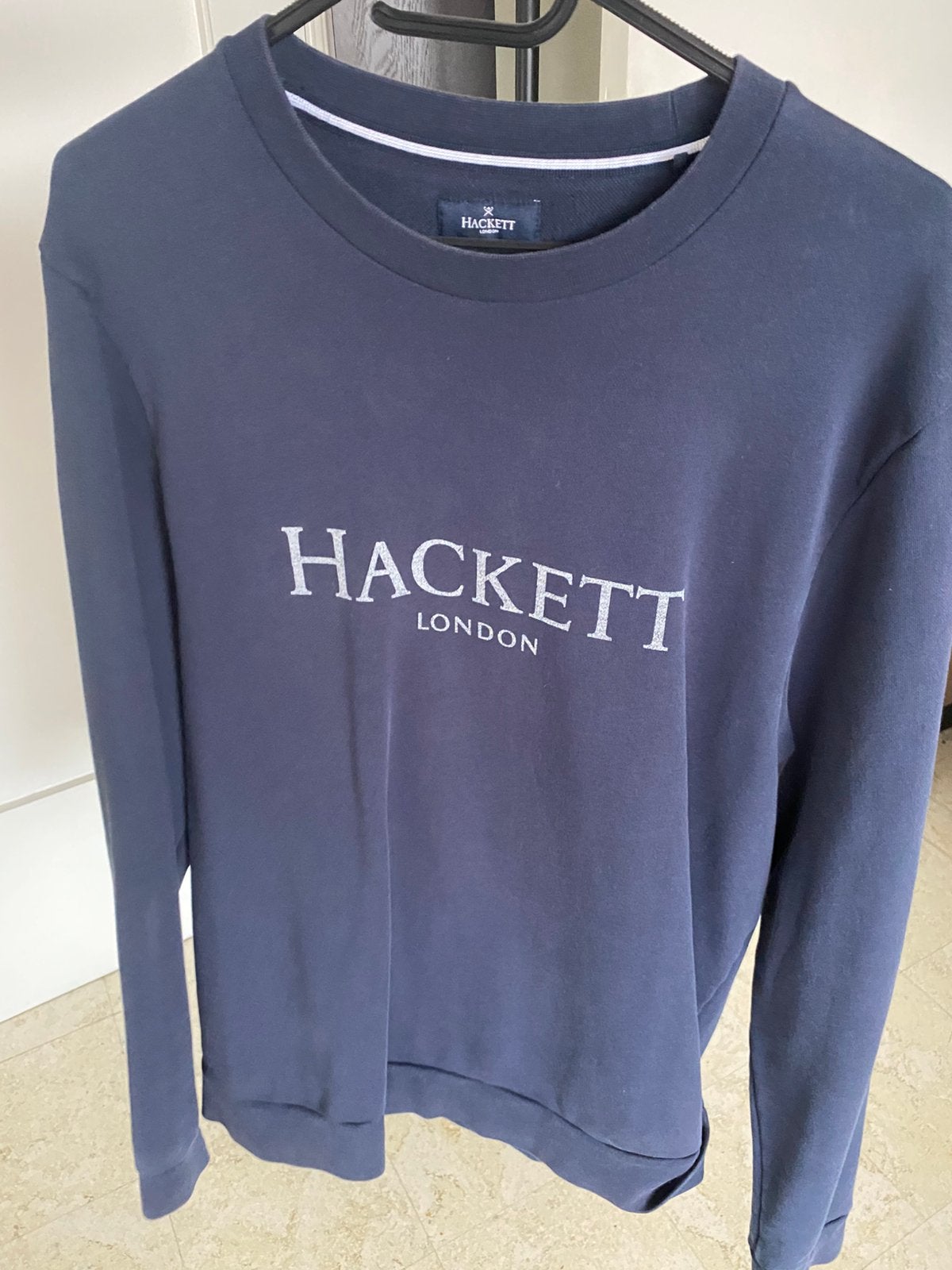Hackett londen heren trui, Enlèvement ou Envoi, Comme neuf, Bleu