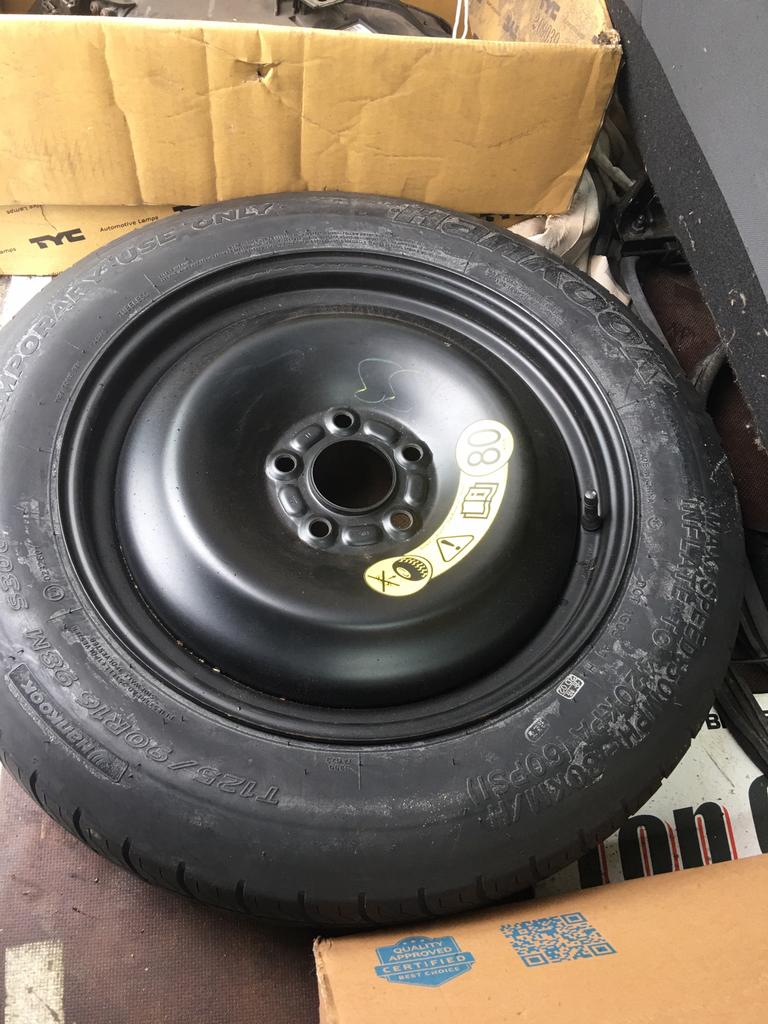 reservewiel Ford Mondeo, Focus, Kuga,  R16, Overig, Overige, 16 inch, Banden en Velgen
