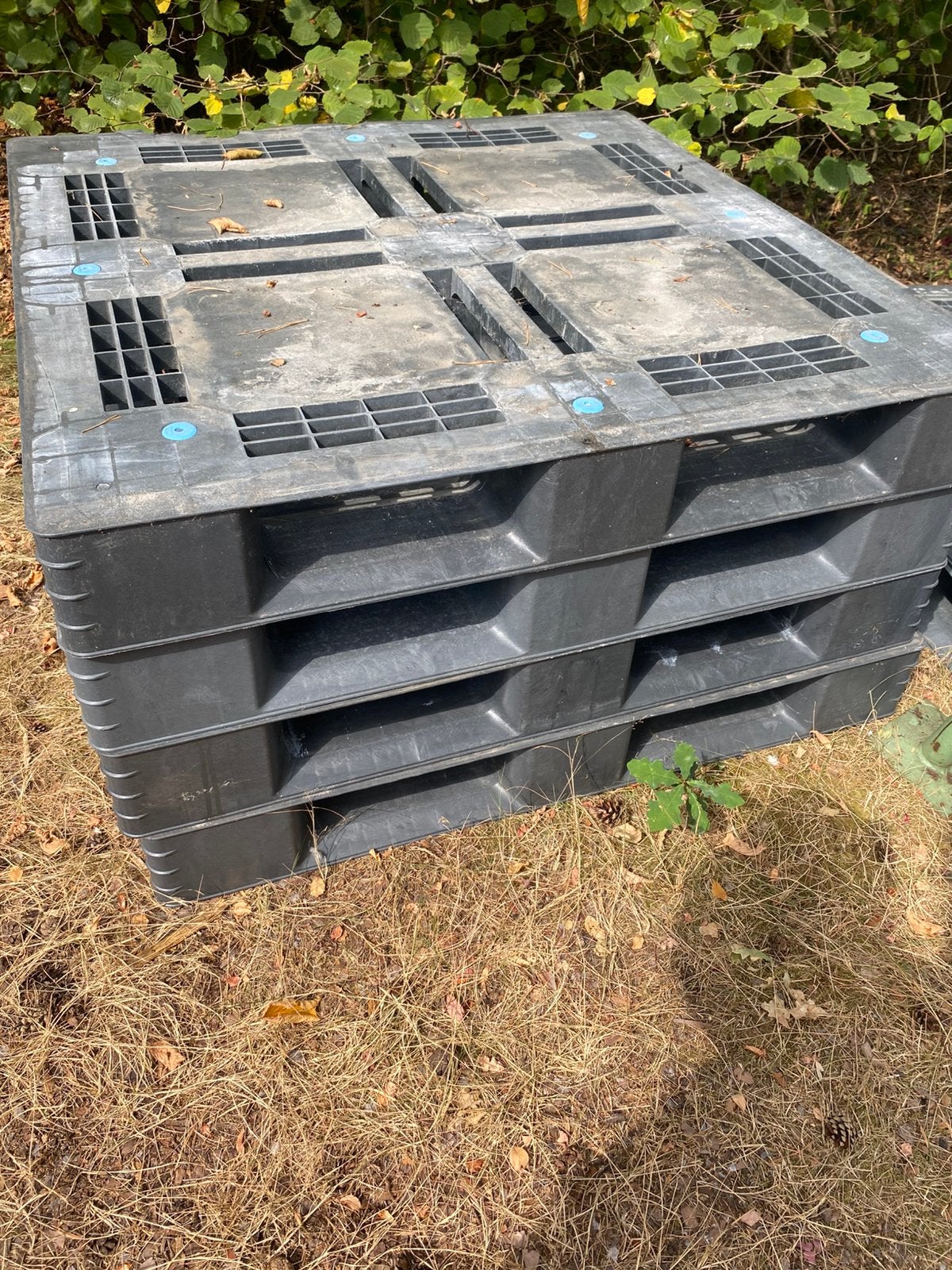 6 pvc paletten, Bricolage & Construction, Casiers & Boîtes, Enlèvement, Utilisé