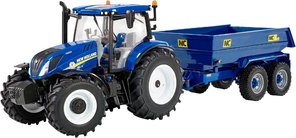 Tracteur New Holland T6 avec ensemble de remorques, Envoi, Neuf, Tracteur et Agriculture, Britains