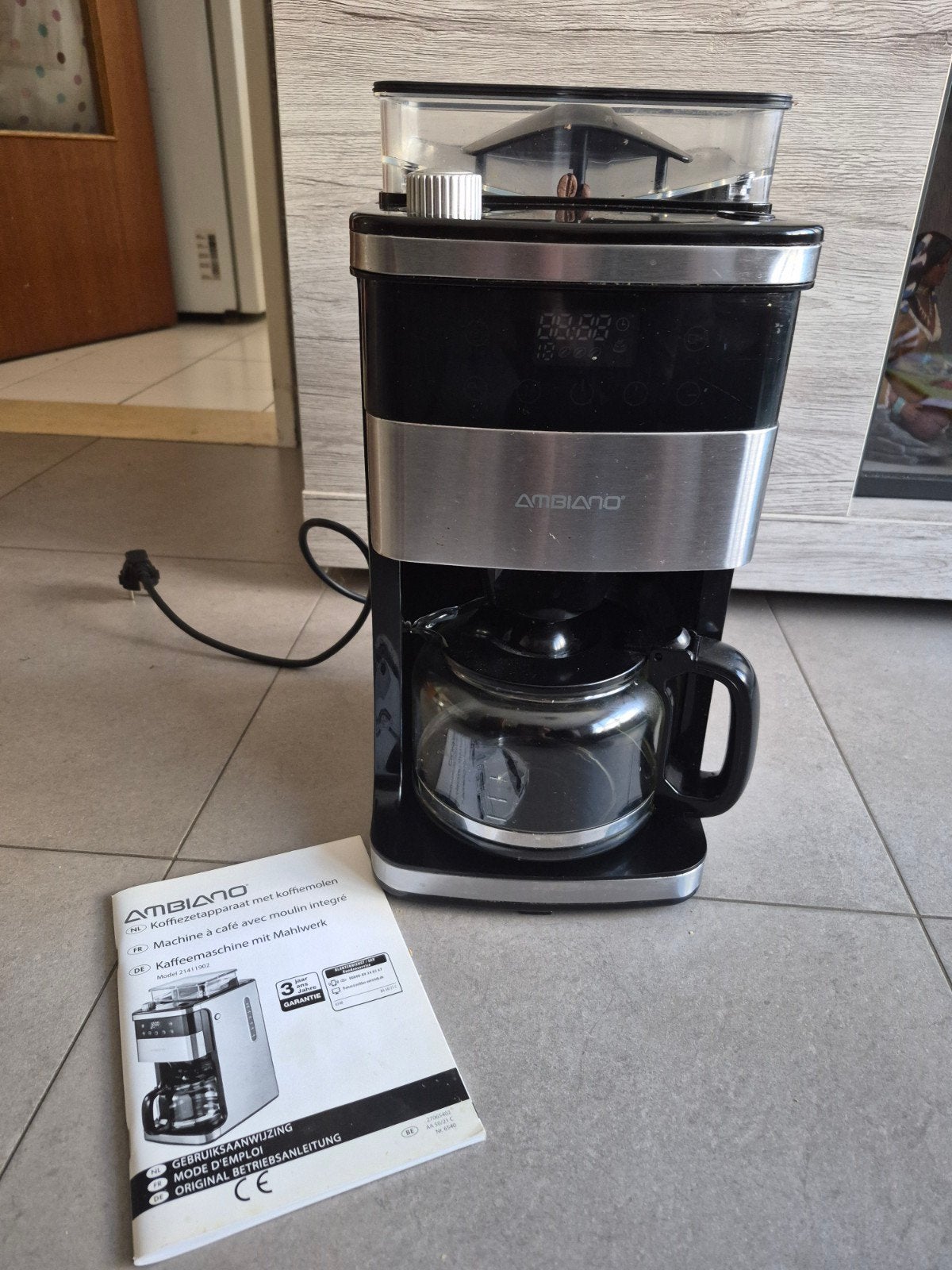 koffiezetapparaat Ambiano, Elektronische apparatuur, Ophalen