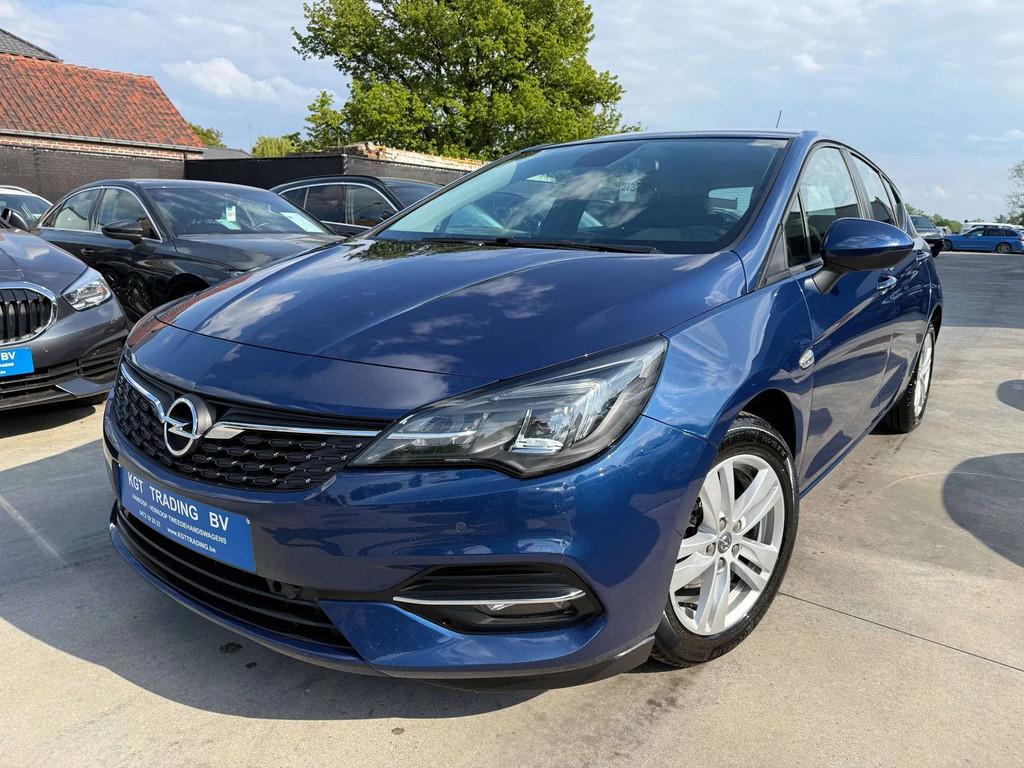Opel Astra 1.2i 110PK 5-DEURS FULL LED CAMERA NAVIGATIE PDC, Auto's, Stof, 1199 cc, Blauw, 5 deurs