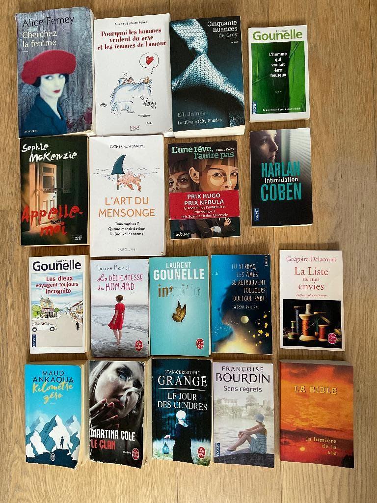 Lot de Livres divers, Livres, Enlèvement ou Envoi, Utilisé, Divers auteurs