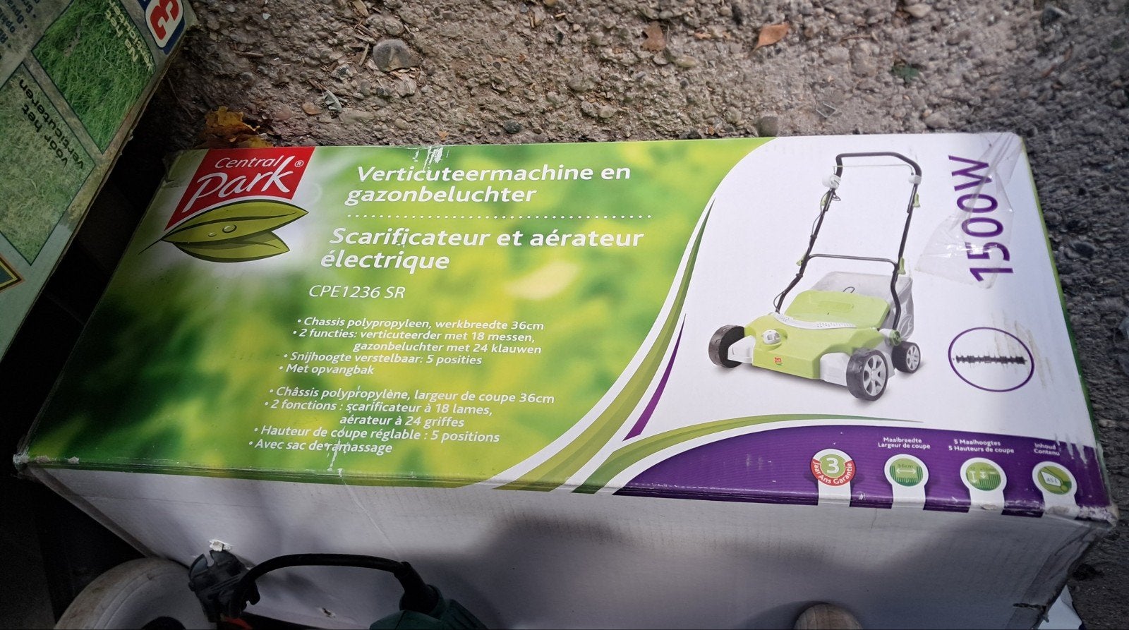 scarificateur peux utiliser 50 e, Jardin & Terrasse, Enlèvement