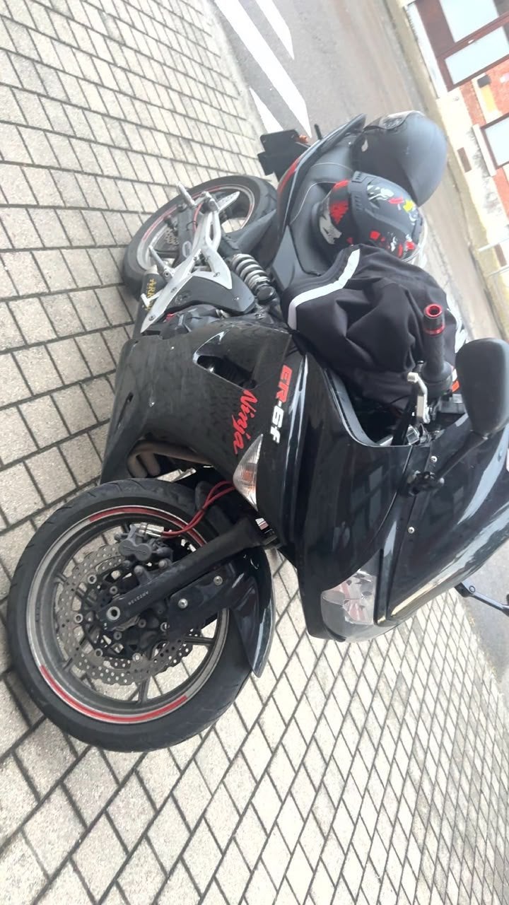 Moto kawazaki ninja er6-f 2007, Permis Moto A, Occasion, Plus de 35 kW, Échappement sport