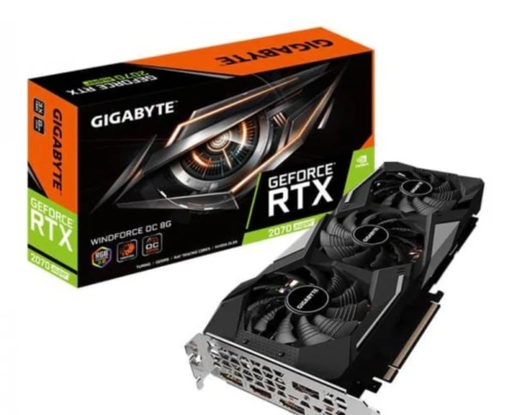 Gigabyte GeForce RTX 2070 SUPER WINDFORCE OC 3X 8G, Computers en Software, Videokaarten, Zo goed als nieuw, Nvidia, Ophalen of Verzenden