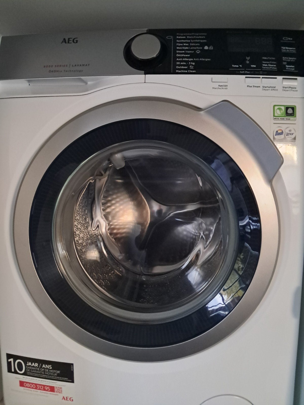 aeg wasmachine lavamat okomix technology 9kg, Ophalen