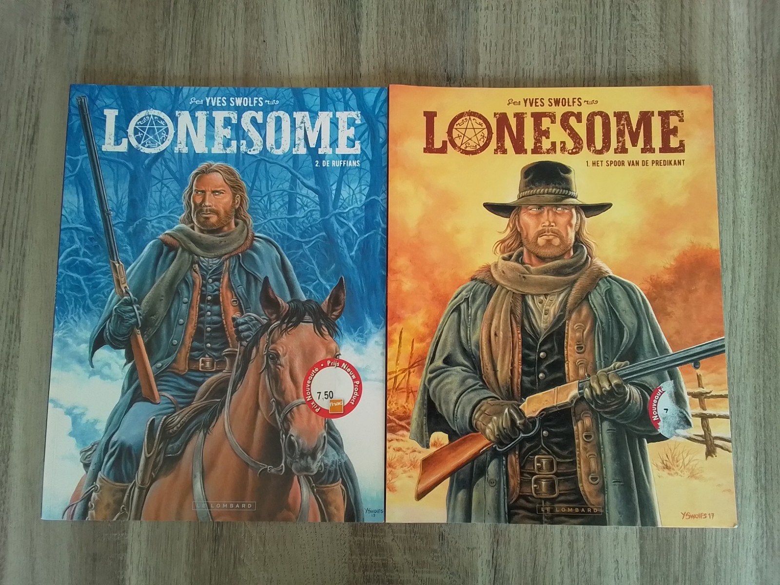Lonesome deel 1 en 2 sc, Boeken, Stripverhalen, Ophalen of Verzenden