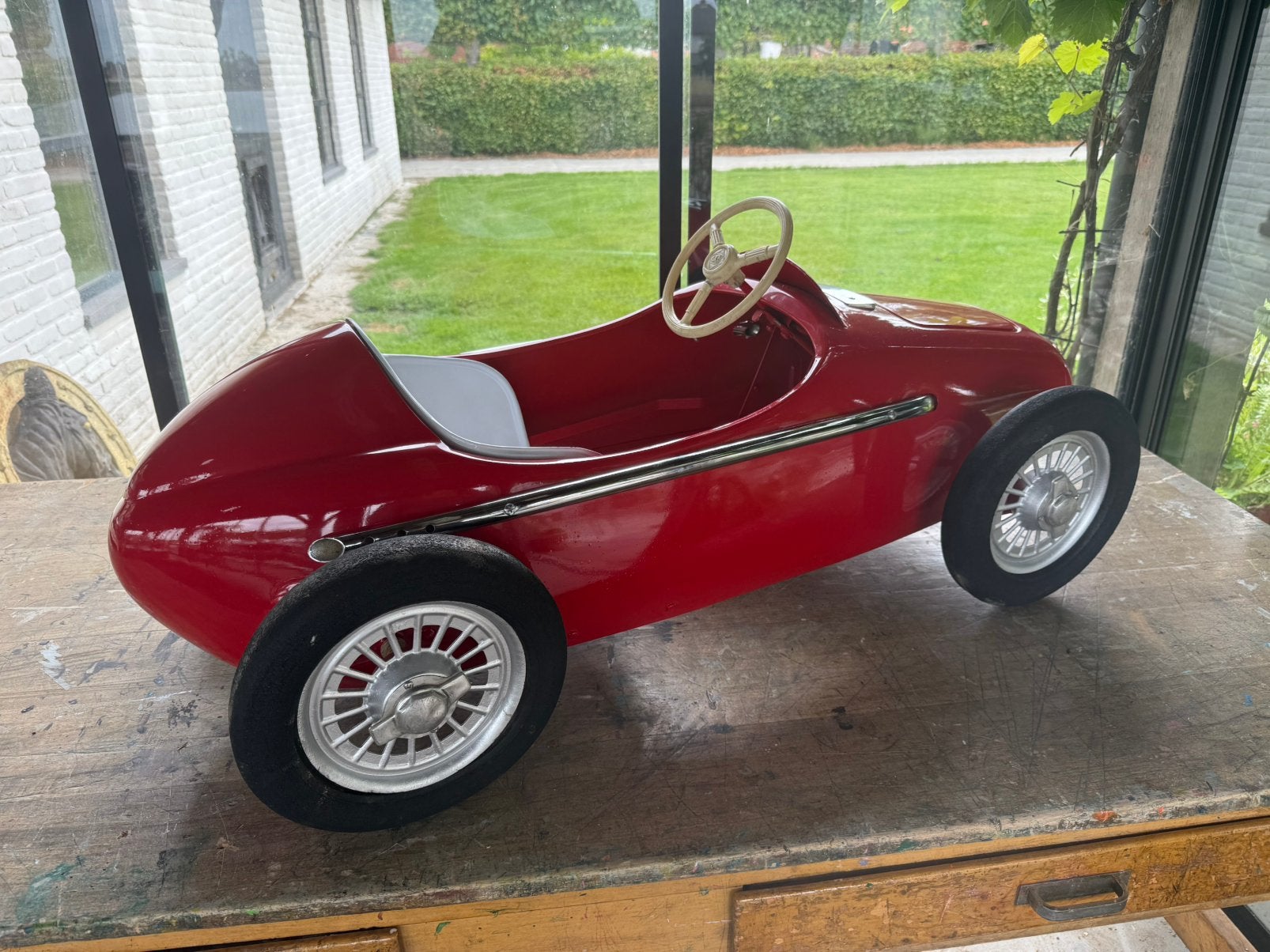 Ferrari indy 1950 s, Enlèvement