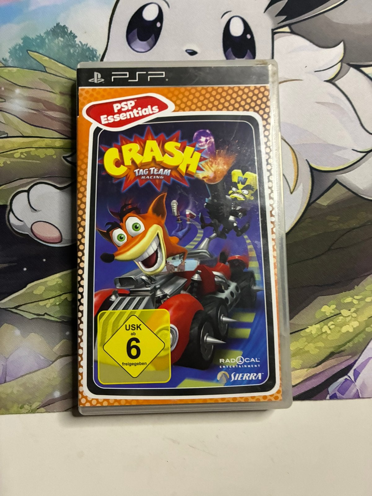 Crash Tag Team Racing PSP Essentials, Ophalen of Verzenden, Zo goed als nieuw