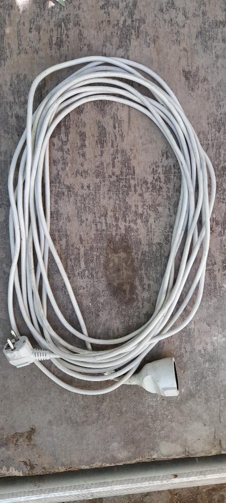 Verlengkabel 10m, Ophalen of Verzenden, Gebruikt, Kabel of Snoer