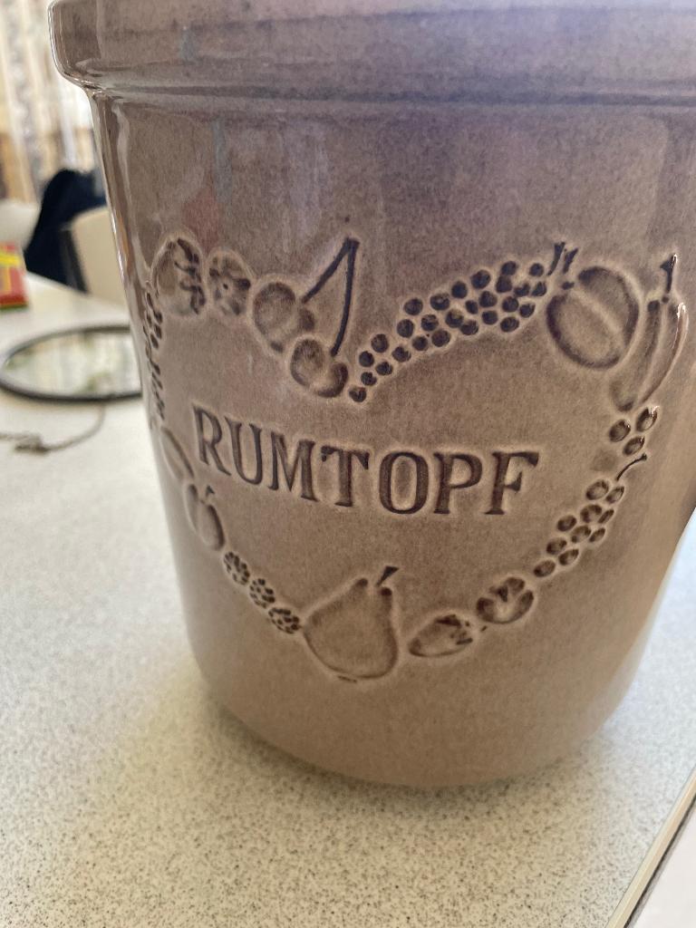 Rumtopf, Ophalen