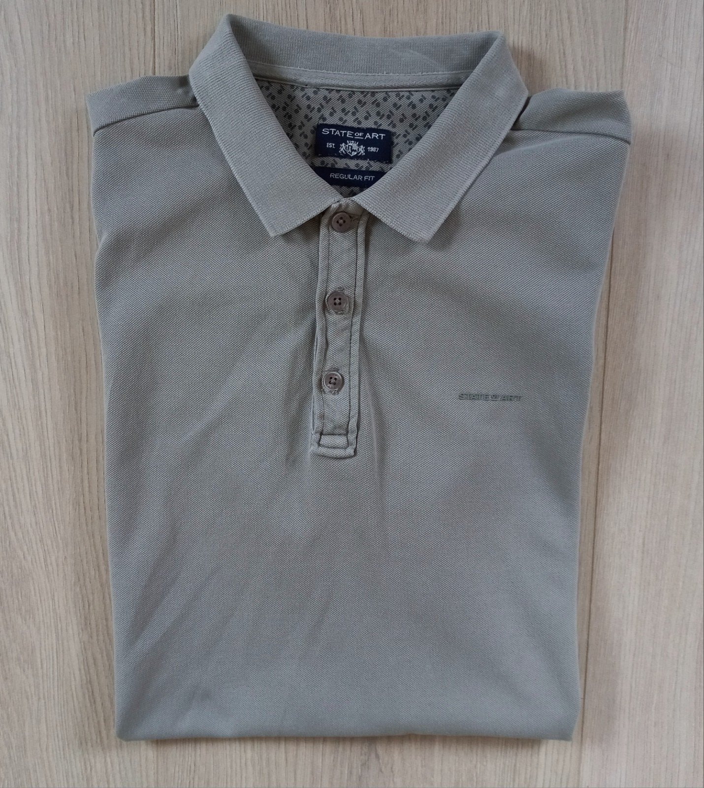 Polo State of Art élégant en taupe. Mt L - comme neuf, Vêtements | Hommes, Polos, State of Art, Autres couleurs, Envoi, Taille 52/54 (L)