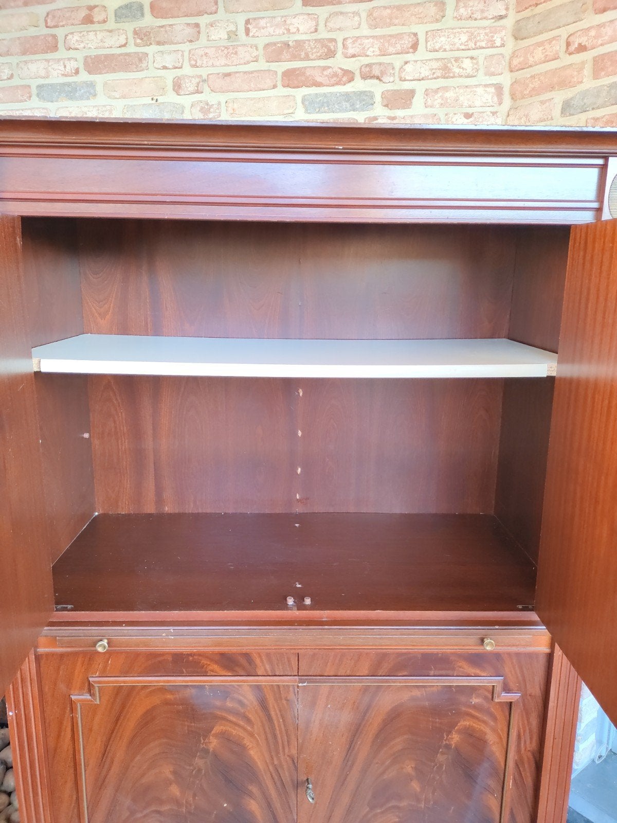 houten kast bruin, Huis en Inrichting, Ophalen