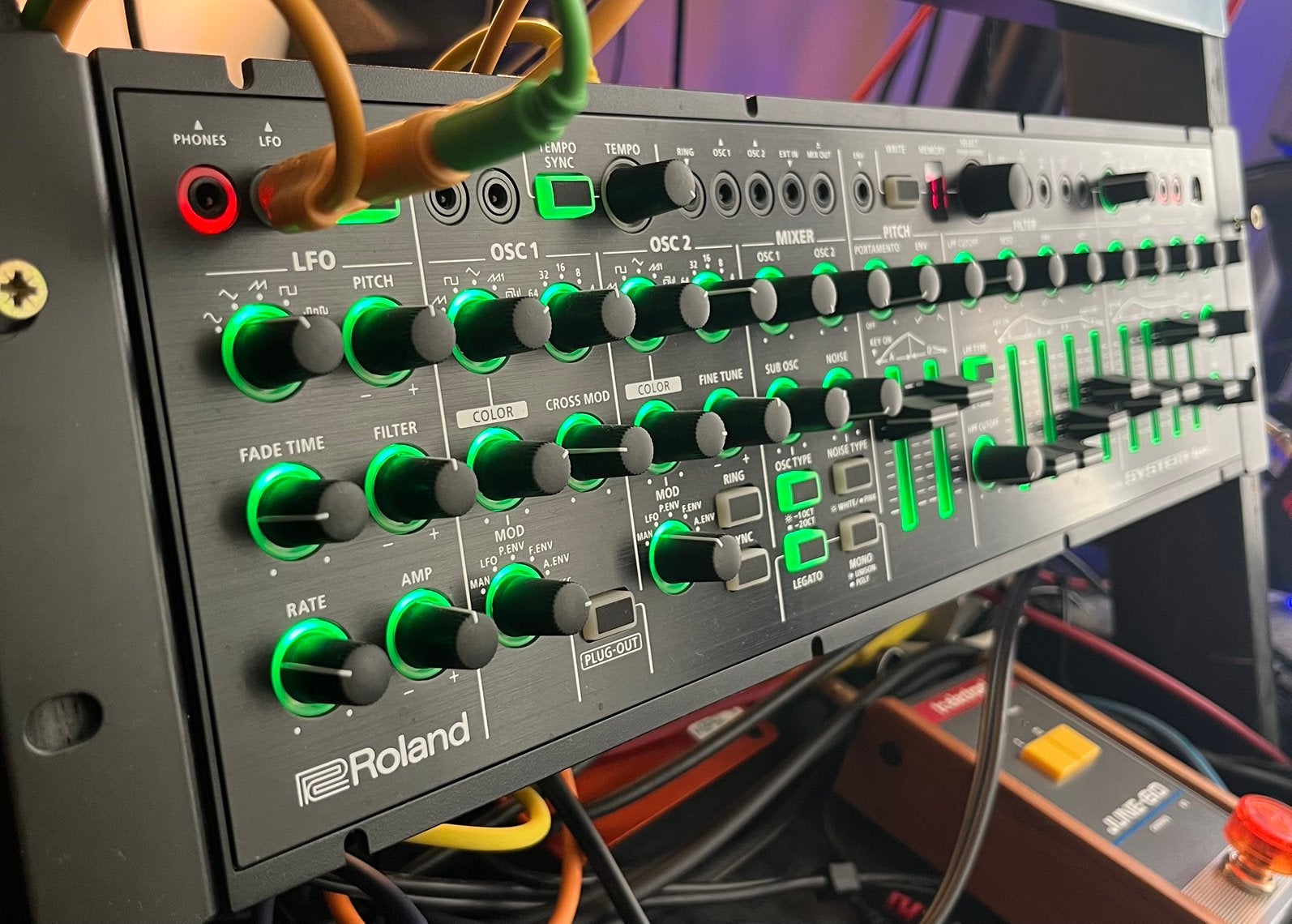 Roland System-1m (mint), Musique & Instruments, Enlèvement, Comme neuf, Roland, Avec connexion MIDI