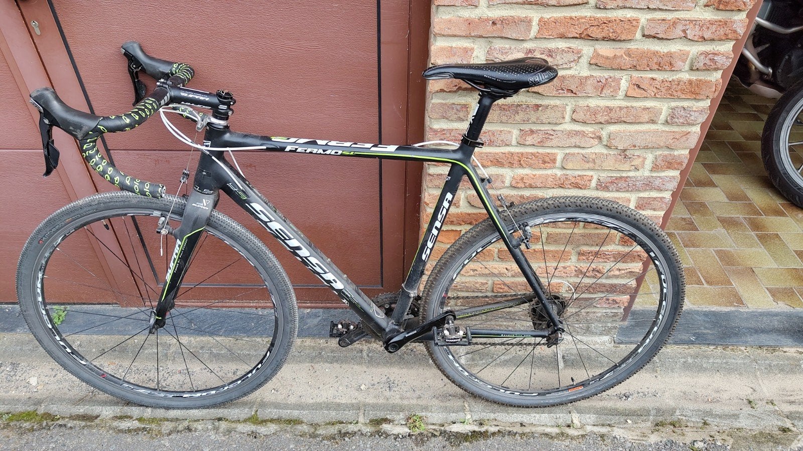 Sensa Gravelbike gebruikt, Fietsen en Brommers, 28 inch, Gebruikt, Carbon, Velgrem