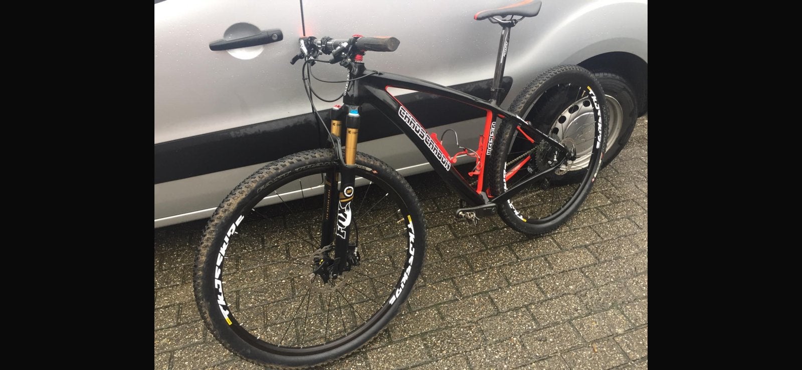 Moutenbike chaos carbon, Fietsen en Brommers, Gebruikt, Heren, Schijfrem, Ophalen