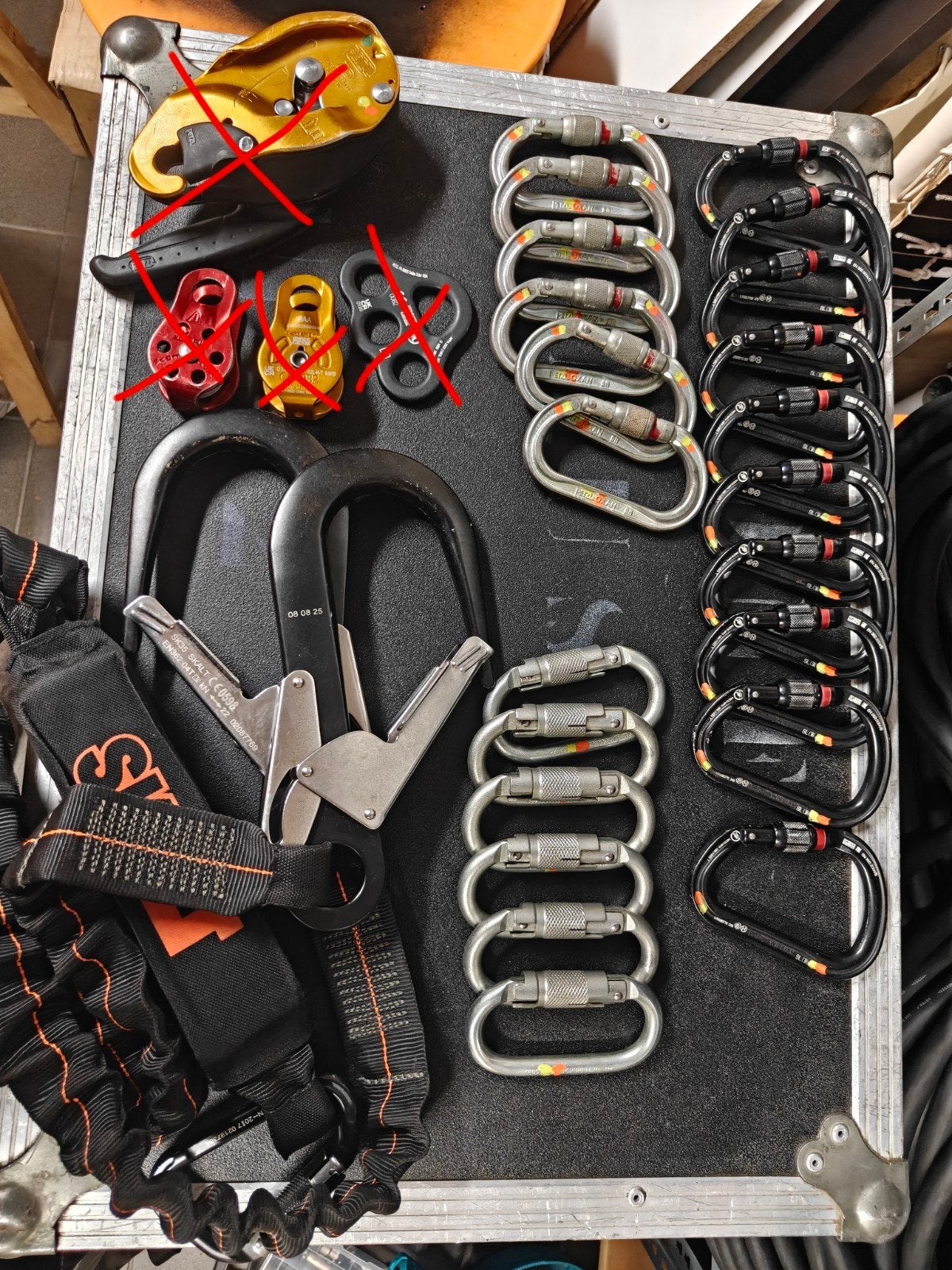 Rope acces/ klimmateriaal - Petzl, SKALT, SIMOND & BEAL, ..., Sports & Fitness, Enlèvement, Utilisé, Accessoire d'escalade