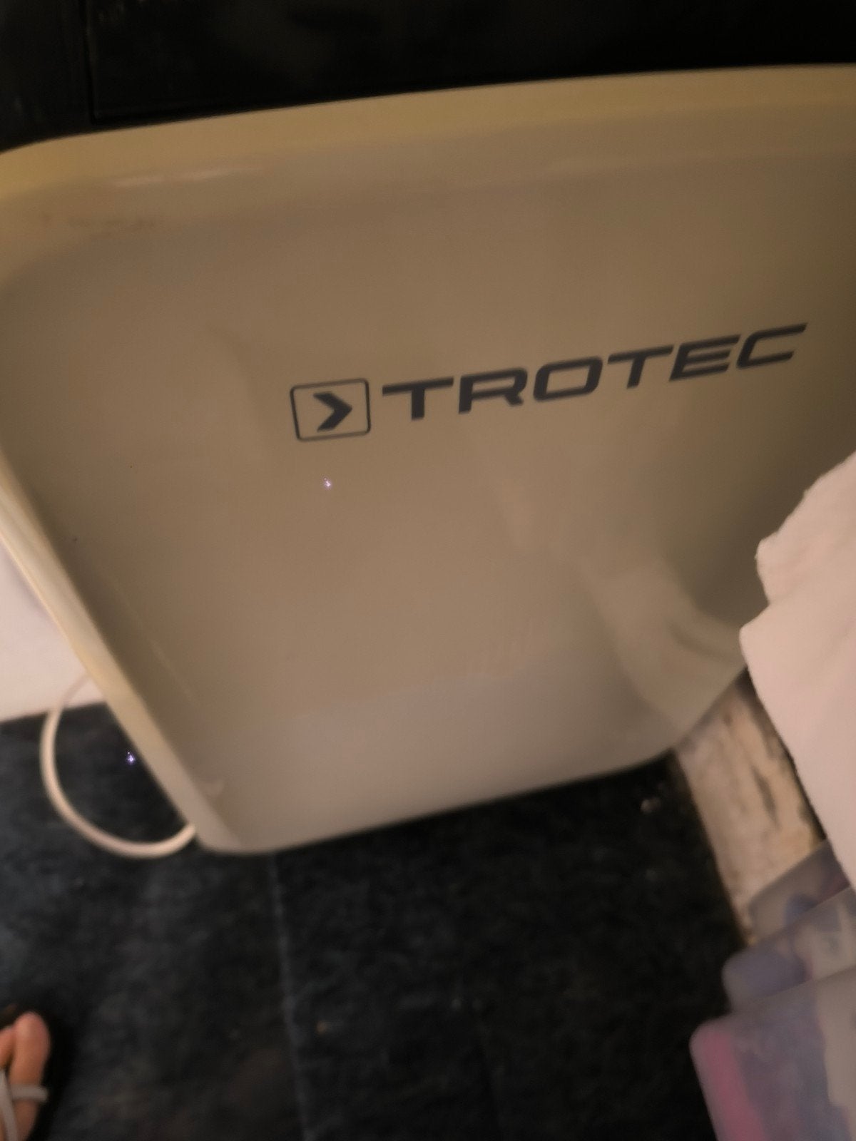 déshumidificateur trotec, Enlèvement
