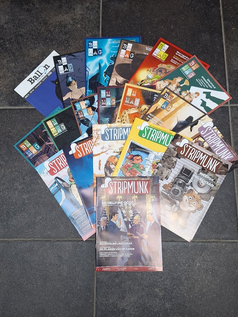 Rosinski Vance Van Hamme - 19 magazines Ballon (2013-2026), Ophalen of Verzenden, Guust of Robbedoes, Gebruikt, Boek of Spel
