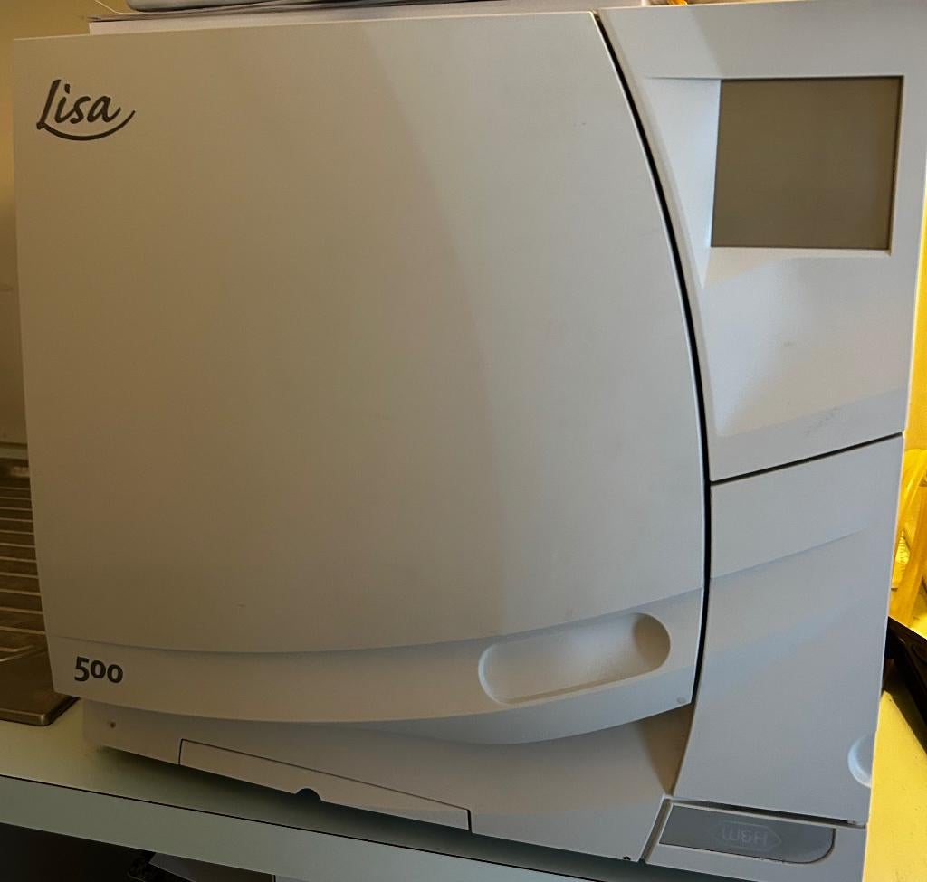 Lisa 500 autoclave, Ophalen, Zo goed als nieuw