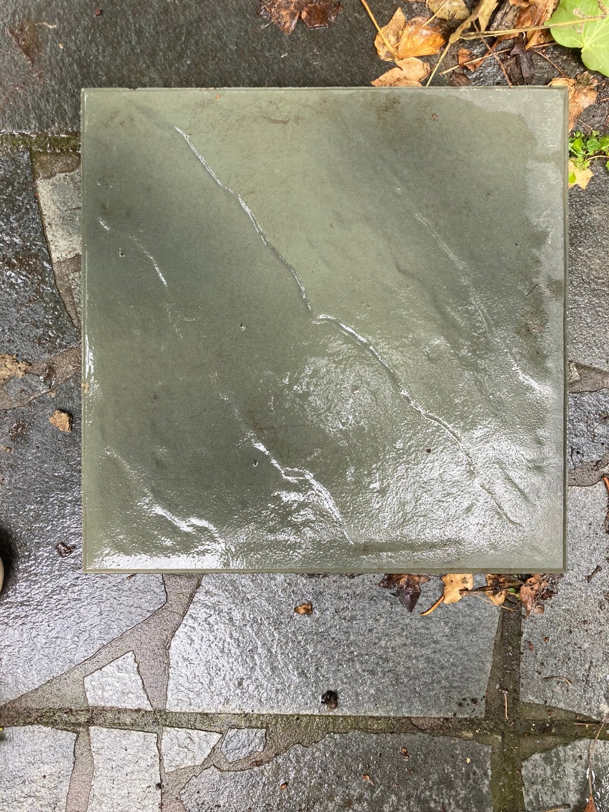 Terrastegel, Ophalen, Zo goed als nieuw