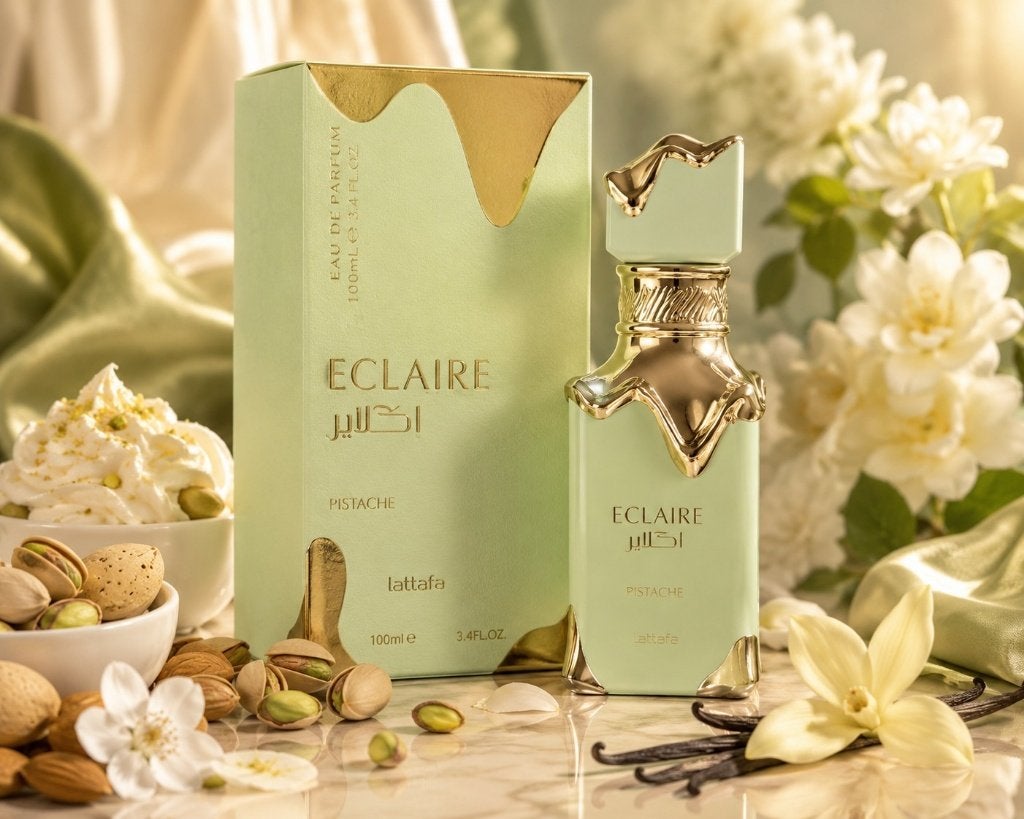 Lattafa Eclaire Pistache | Decants 3/5/10 ml | Origineel, Enlèvement ou Envoi, Neuf