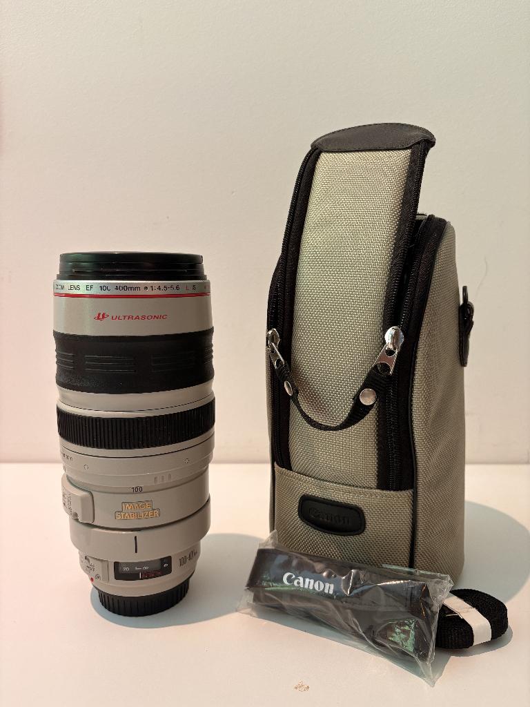 Objectif Canon EF 100-400 mm f/4.5-5.6 L IS USM, Enlèvement, Utilisé, Canon