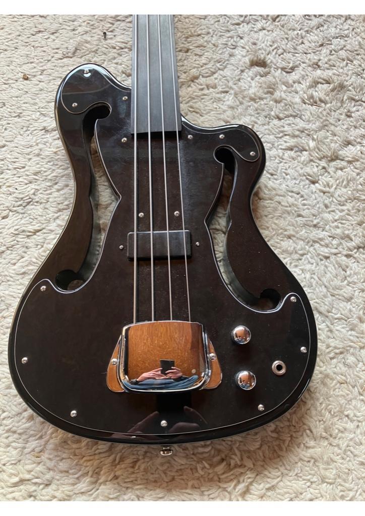 Eastwood fretless bass, Musique & Instruments, Enlèvement, Comme neuf, Électrique, Fretless