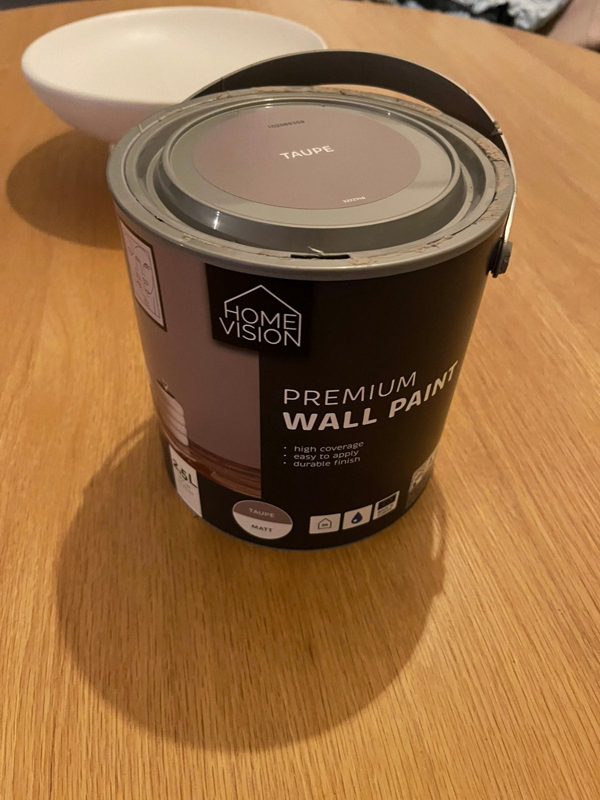 Muurverf Taupe Action, Ophalen, Gebruikt, Overige kleuren