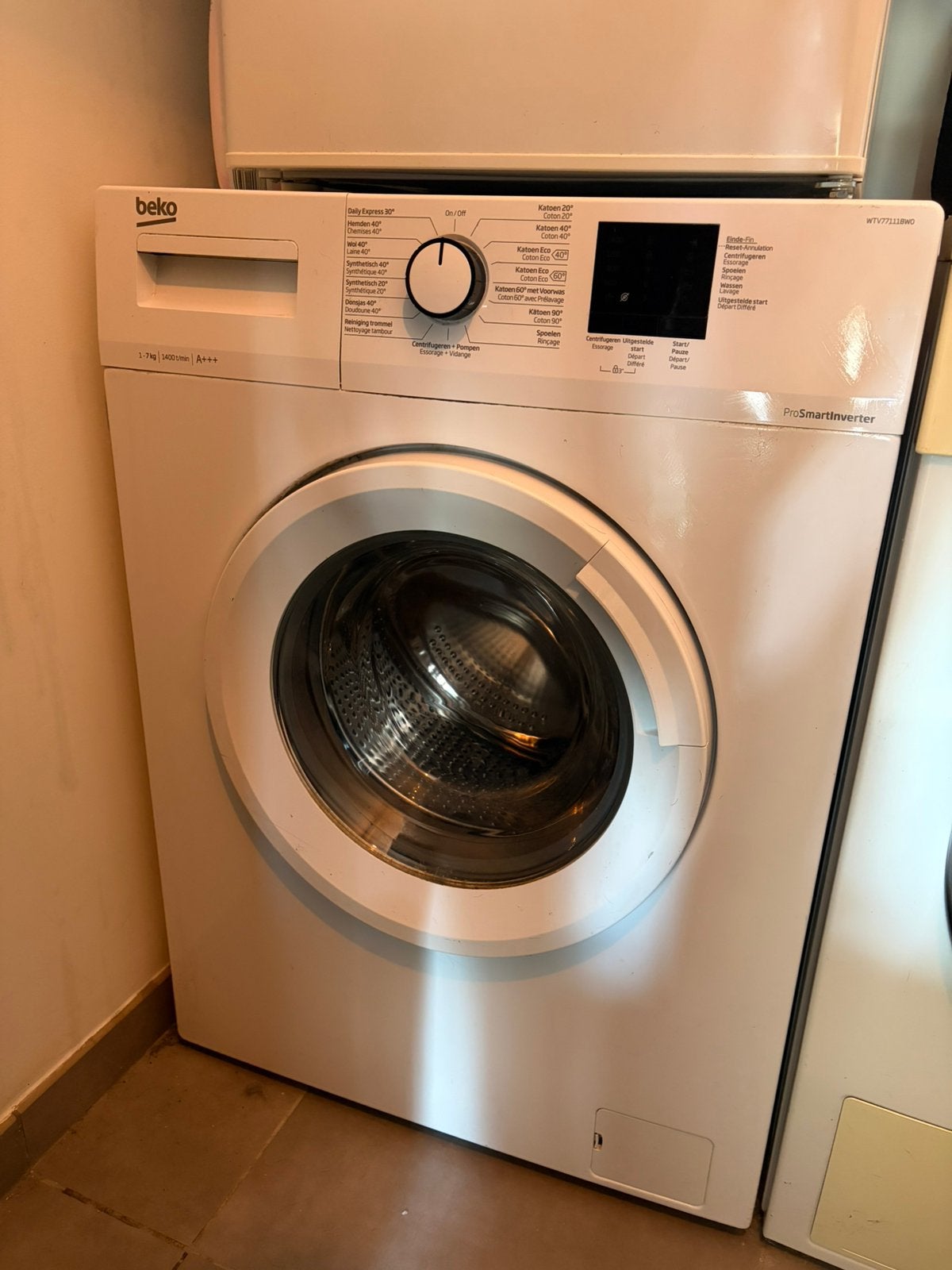 Wasmachine Beko, Elektronische apparatuur, Wasmachines, Ophalen, Zo goed als nieuw
