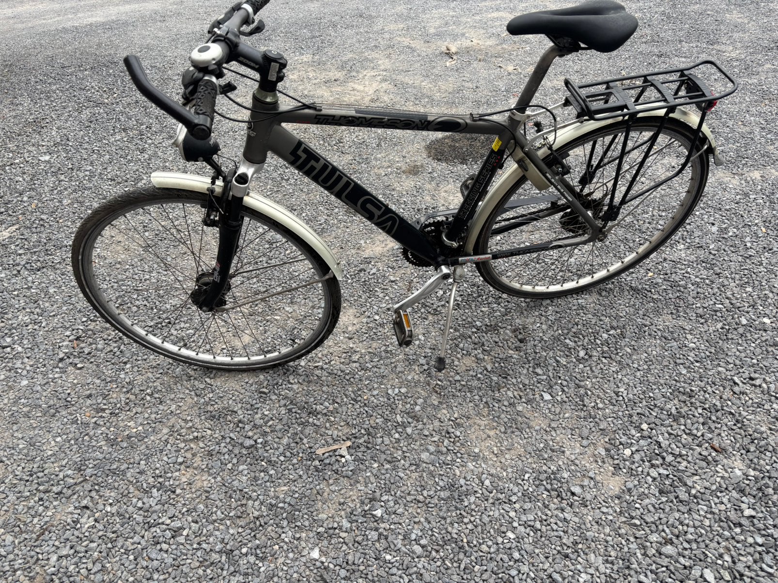 Herenfiets Thompson, Fietsen en Brommers, Ophalen, Gebruikt, Versnellingen